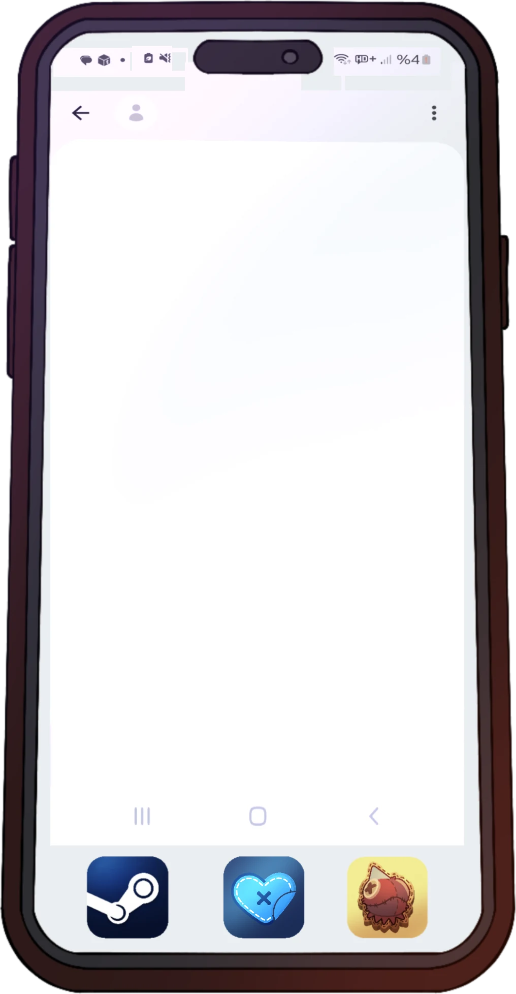 A phone lying on a bar table